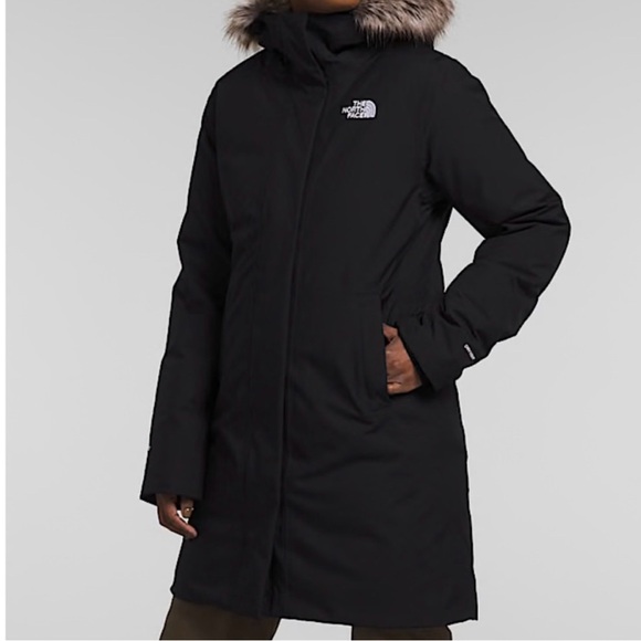 NWT The North Face Women's Black Parka Coat - Picture 1 of 3